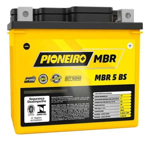 BATERIA 5A PIONEIRO