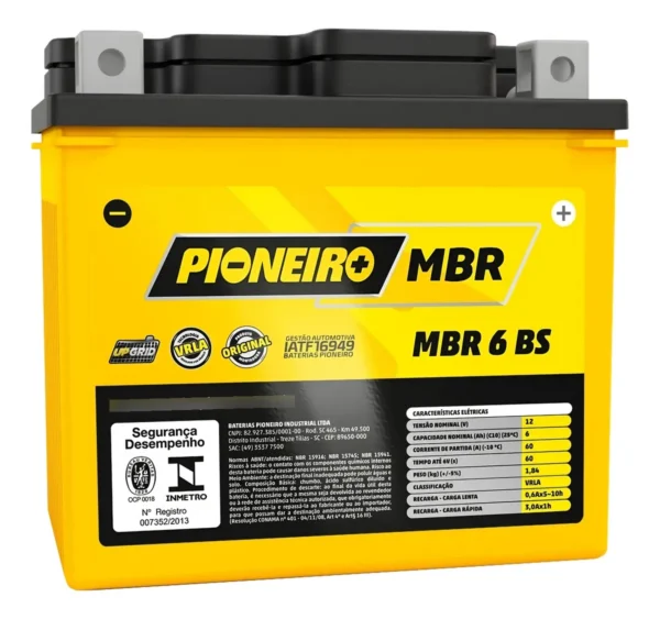 BATERIA 6A PIONEIRO